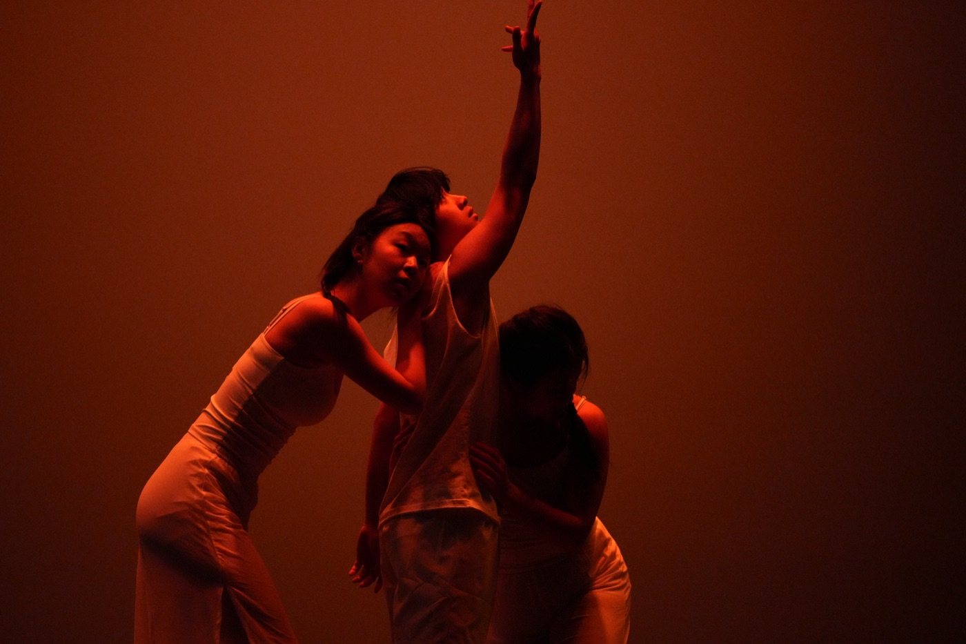 Contemporary dance duo red light