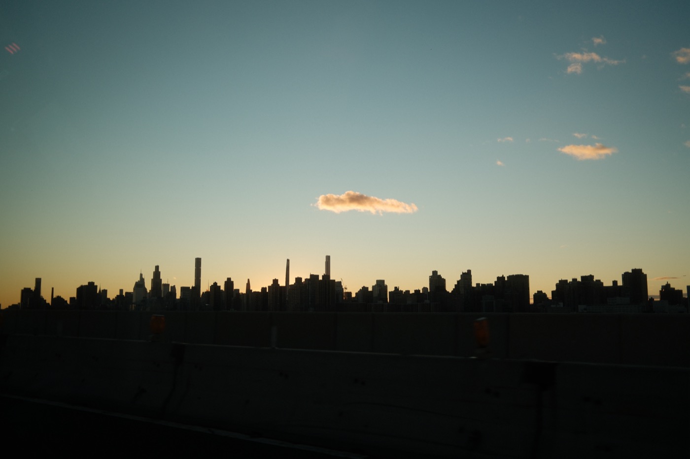 NYC Skyline at dusk